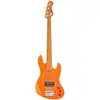 Image de Sadowsky MetroExpress Vintage M Bass Roasted Maple Solid Candy Apple Orange Metallic High Polish basse 5 cordes avec housse