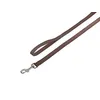 Image de Nobby Laisse Classique en Nylon pour Chien Brun 16 mm x 120 cm