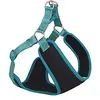 Image de Nobby Harnais Black Mesh Reflect Turquoise L : 33-41 cm + 37 cm, l : 10 mm, 1 pièce