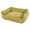 Image de Nobby Kirek 61912 Lit rectangulaire Confortable Vert Citron 75 x 60 x 23 cm