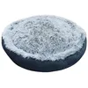 Image de Nobby 61955 Classic Seda Lit Confortable Rond Gris Ø 100 x H 12 cm