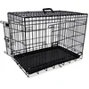 Image de Nobby Cage de Transport Pliable pour Chat Noir 78 x 55 x 62 cm