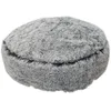Image de Nobby 62820 Classic ARES Coussin Rond Confortable Gris Ø 70 x 20 cm