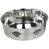 Image de Nobby Heavy Spiral Gamelle Antidérapant en Acier Inoxydable pour Chien 23,5 cm