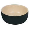 Image de Nobby Kaunis 82407 Gamelle en céramique Noir/crème Ø 18,5 x 7,0 cm 1,00 l