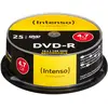 Image de 1x25 Intenso DVD-R 4,7GB 16x Speed, cakebox