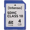 Image de Intenso 4GB SDHC Carte mémoire SDHC 4 Go Classe 10 , Bleu