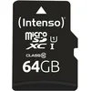 Image de Intenso 3423490 Carte Micro SDXC Classe 10 64 Go Noir
