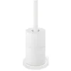 Image de ZACK Porte-rouleau de papier toilette de rechange en acier inoxydable MIMO 40130 - Blanc