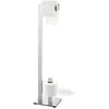 Image de ZACK Linea De Pie Acero Inoxidable - Soportes Para Papel de baño (180 mm, 150 mm, 726 mm)