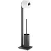 Image de ZACK Toilet butler, Black, Stainless Steel