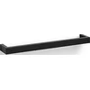 Image de LINEA towel rail, black wall mount