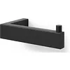 Image de Zack Linea Black Stainless Steel Toilet Roll Holder 40590