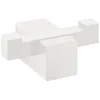 Image de Zack Carvo White Stainless Steel Double Towel Hook 40814