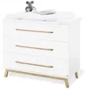 Image de Pinolino 133415B Riva Commode à langer large, blanche
