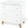 Image de Pinolino 133420B Pan Commode à langer Blanc