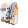 Image de Kit de crochet Gründl raton laveur Wilma 15cm 6 pièces kit créatif crochet couture kit de bricolage.