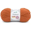 Image de Gründl Laine Shetland - Laine épaisse pour crochet et tricot - Laine d’hiver - Douce et chaude - 80% polyacrylique, 20% laine - 1 pelote 100 g / 170 m - Aiguilles n° 7-8 - orange