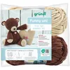 Image de Gründl Kit de crochet Teddy le Nounours   Créez votre ours en coton 100% doux en fil Funny certifié OEKO-TEX