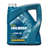 Image de MANNOL Huile moteur MOLIBDEN 10W-40 Huile en partie synthétique API SN API CH-4 4 L Compatible avec VW Golf 4 3/5 portes 1J1 Golf 5 3/5 portes 1K1 Polo IV 3/5 portes 9N, 9A, SEAT, AUDI A3 Sportback