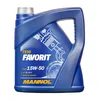 Image de MANNOL Huile moteur FAVORIT 15W-50 Huile en partie synthétique API SL API CF-4 4 L Compatible avec VW Golf IV 3/5 portes 1J1 Golf V 3/5 portes 1K1 Polo IV 3/5 portes 9N, 9A, SEAT, AUDI A3 Sportback