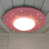 Image de Niermann Standby Plafonnier Starlight avec ciel étoilé, rose