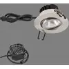 Image de EVN PC65 Luminaire encastrable extérieur rond, 3000K acier inoxydable