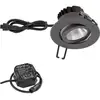 Image de EVN Lichttechnik P-LED Plafonnier encastré 3000K IP65 230V anth PC650N61602