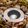 Image de EVN Pentola lampe encastrable en acier inoxydable Ø13,5cm 3.000K