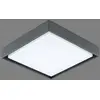 Image de Plafonnier d'extérieur LED EVN Tectum, 24x24 cm, anthracite, 110