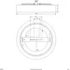 Image de EVN Plafonnier LED Sauro, Ø 40 cm, blanc