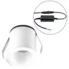 Image de EVN Noblendo LED plafonnier encastré blanc Ø 5,5 cm