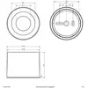 Image de EVN Spot pour plafond LED ALG54, Ø 21,3 cm anthracite