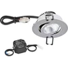 Image de EVN Lichttechnik P-LED Plafonnier encastré 3000K 230V rond chr PC20N61102