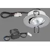 Image de EVN PC20 lampe avec variateur 3000K chrome