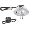 Image de EVN Lichttechnik P-LED Plafonnier encastré 3000K 230V rond alu PC20N61402