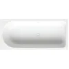 Image de BetteOcean baignoire Low-Line 180x80 cm, dossier débordant, blanc, 8838-000, Couleur: blanc brillant