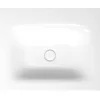 Image de BetteLux lavabo à encastrer avec trou de robinet, A160 600 x 495 mm, A160-000HLW1,PW, Couleur: Blanc avec BetteGlasur Plus
