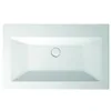 Image de Betteloft lavabo à encastrer avec trou pour robinet, A230 800 x 495 mm, A230-000HLW1,PW, Couleur: Blanc avec BetteGlasur Plus