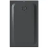 Image de Receveur de douche rectangulaire BetteUltra avec support de baignoire minimum 1300x800x35mm, avec antidérapant Pro, 5786-400AE,T1, Couleur: corbeau