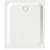 Image de Receveur de douche rectangulaire BetteUltra avec support de baignoire minimum, 1200x1000x35mm, émail Plus, 8660-440PLUS,T1, Couleur: Neige (blanc mat)