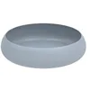 Image de BetteCraft Vasque à poser ronde, 450 x 450 mm, sans trou pour robinet, sans trop-plein, A241, A241-418PW, Couleur: Satin bleu avec BetteGlasur Plus