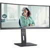 Image de CU34P3CV écran plat de PC 86,4 cm (34") 3440 x 1440 pixels UltraWide Quad HD LED Noir Moniteur incurvé
