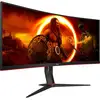 Image de G2 CU34G2XP écran plat de PC 86,4 cm (34") 3440 x 1440 pixels UltraWide Quad HD LED Noir, Rouge Moniteur gaming incurvé