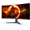 Image de AOC Gaming CU34G2XE - Moniteur incurvé WQHD 34 ", 144 Hz, FreeSync Prem, HDR10 (3440 x 1440, 1 ms MPRT, HDMI, DisplayPort) Noir/rouge