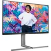 Image de AOC Moniteur U32U3CV 32 Pouce 60Hz Nano IPS Dalle, 4ms GtG, VESA HDR400 (Certified), Ajustable en Hauteur, Haut-parleurs, USB Hub(3840x2160 HDMI 2X 2.0 DP 1x 1.4) Noir/Argent