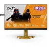 Image de Ecran PC gaming Aoc CS24A 24,1" 610 Hz Full HD Noir et Orange en occasion ou reconditionné