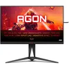 Image de AOC AGON AG275QZN - Moniteur de jeu QHD 27 pouces, FreeSync Premium, 0,5 ms, 240 Hz (2560x1440, DisplayPort, HDMI, hub USB) noir/rouge