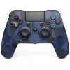 Image de Snakebyte PS4 GAME:PAD 4S - Wireless bluetooth Controller for PlayStation 4 / PS4 Slim / Pro, analog dual joysticks, PC compatible (Windows 7/8/10), 3.5mm headphone jack, touchpad, Cameo Blue