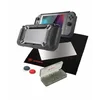 Image de Tough Kit - étui + H9 verre - Protecteur d'écran/Chiffon de nettoyage + Capsules de contrôle analogiques + étui de jeu pour Nintendo Switch - noir